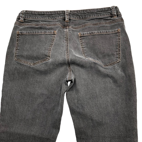 CAbi #202 Medium Gray Low Rise Stretch Skinny Jeans - Picture 9 of 14